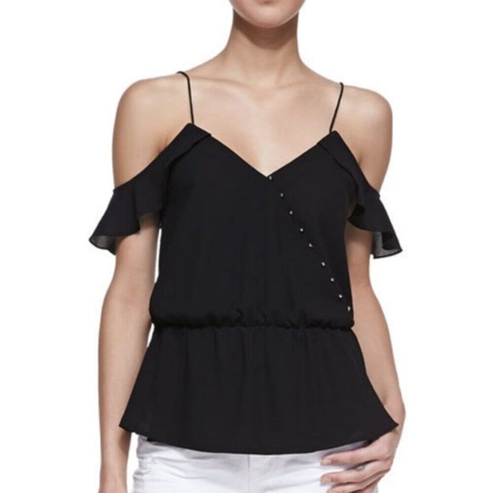 Cooper & Ella Liza Crepe Off Shoulder Camisole Size Small